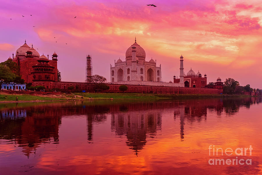 Other Side Of Taj Mahal Photograph by Smerindo schultzpax