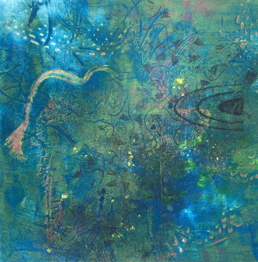 Otherworldly  #2 Mixed Media by Susan Richards
