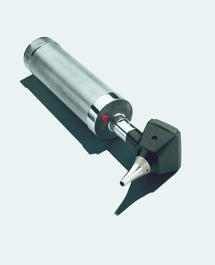 Device Drawing - Otoscope by CSA Images