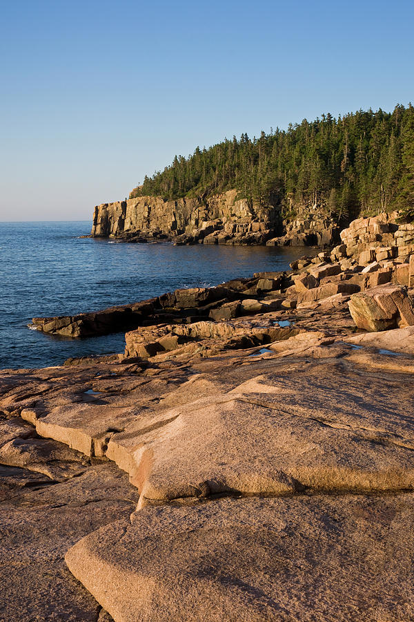 Otter Cliff from Monument Cove #4, Acadia National Park, Maine ...