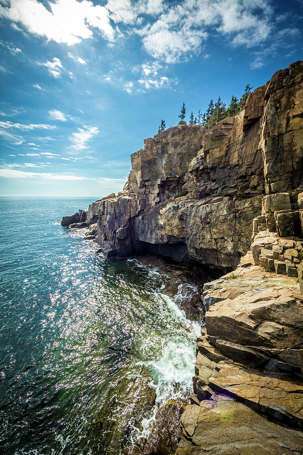 Otter Cliffs Photograph by Kurt Schuette - Pixels