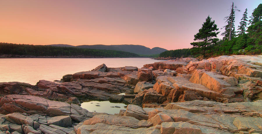 Otter Cove At Dusk Photograph by Kevin A Scherer