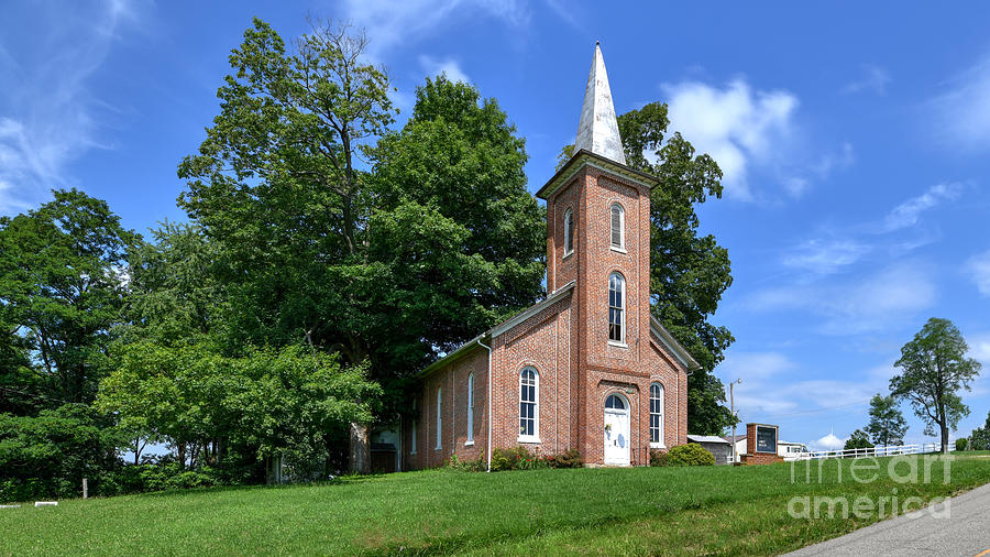 Otterbein United Methodist Church Photograph By Brian Mollenkopf - Fine ...