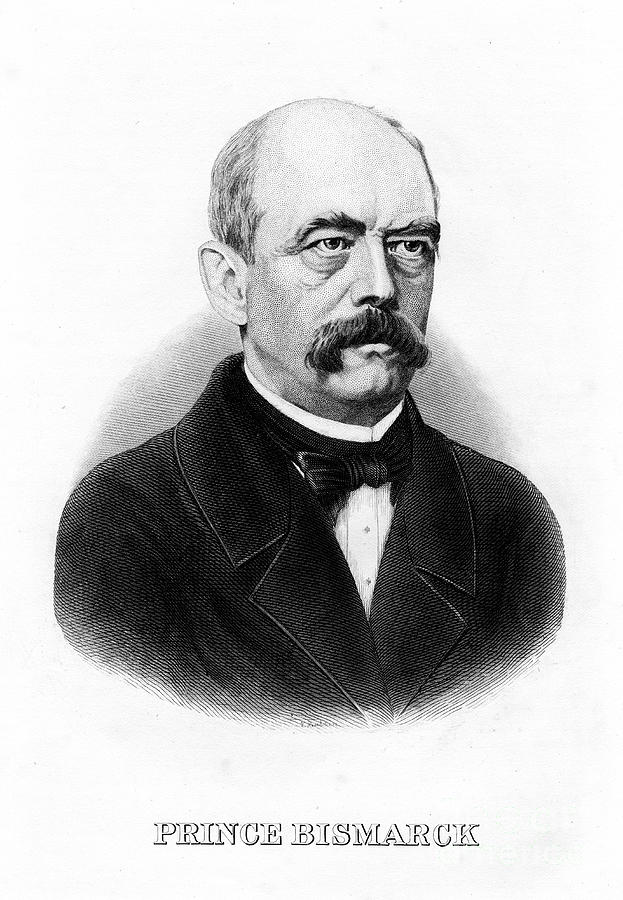 Otto Von Bismarck German Statesman By Print Collector