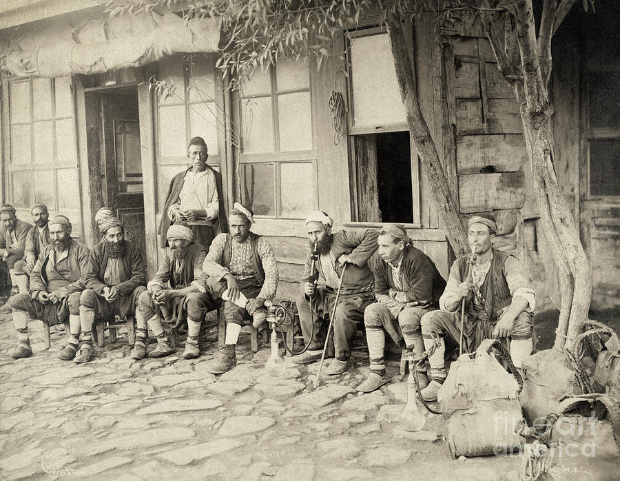 Ottoman Cafe, c1890 Photograph by Granger