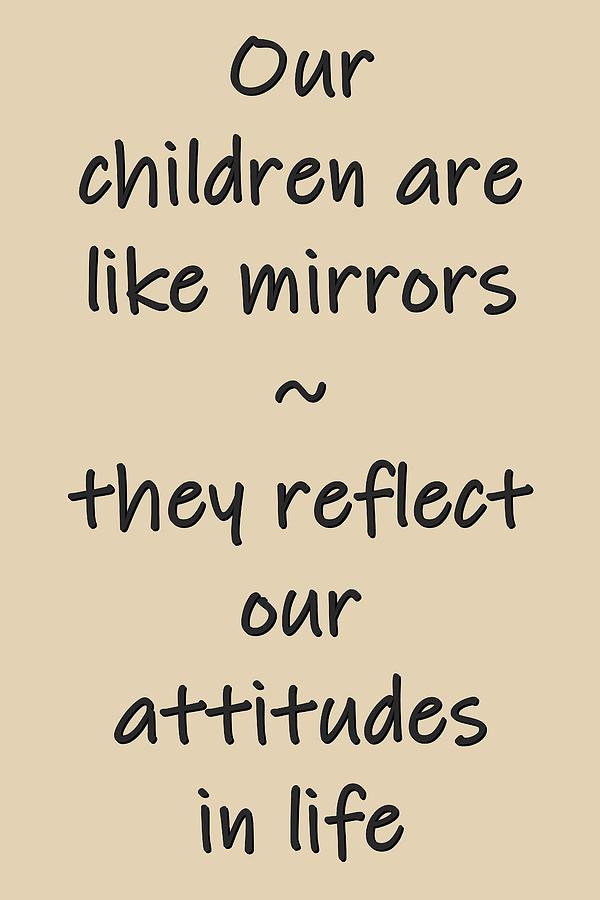Our Children Are Like Mirrors Digital Art by Movie Poster Prints
