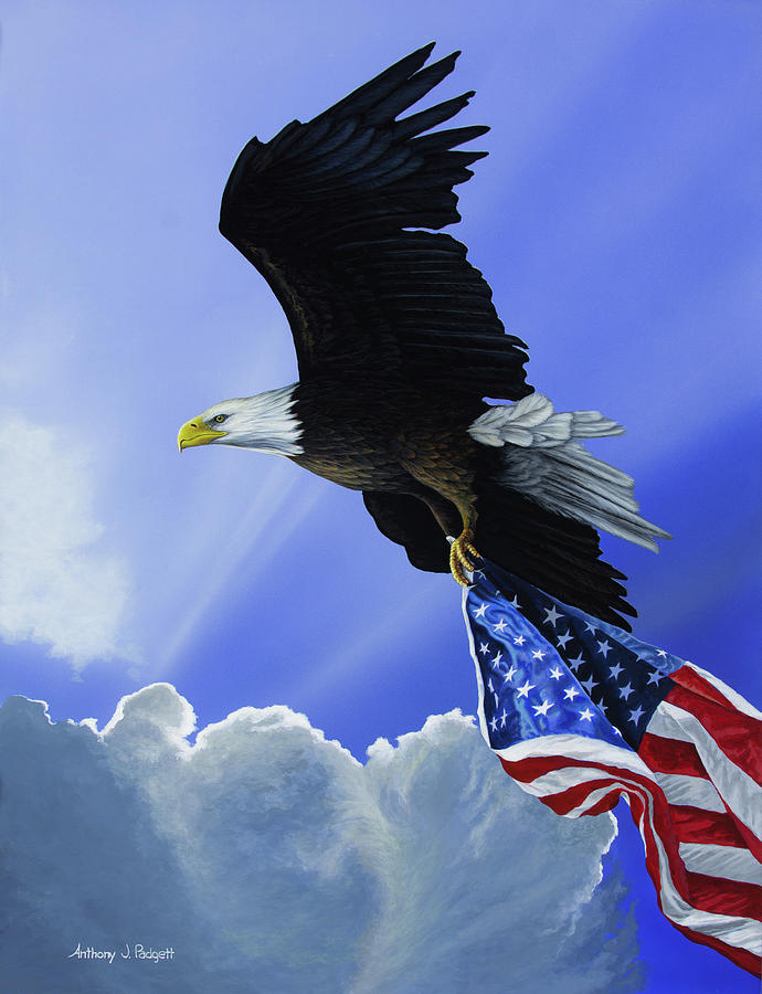 Our Glory Painting by Anthony J Padgett