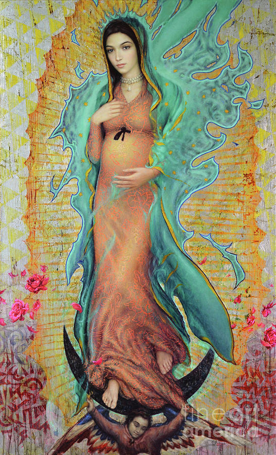 Genesis Painting - Our Lady of Guadalupe by Smith Catholic Art