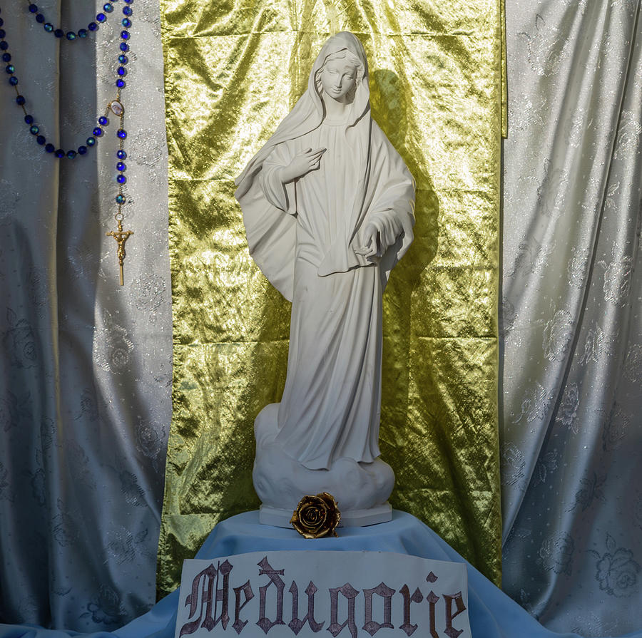 Our Lady of Medjugorje Photograph by Vivida Photo PC