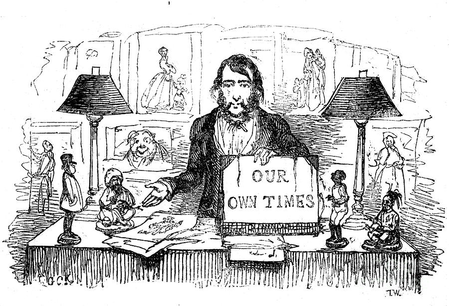 Our Own Times, 1846 Drawing by Print Collector
