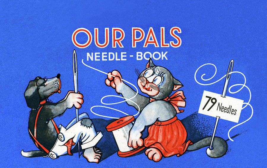 Our Pals Needle - Book Painting by Unknown
