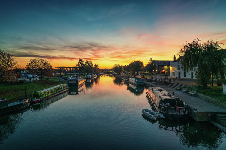 Ouse Sunset Photograph by James Billings