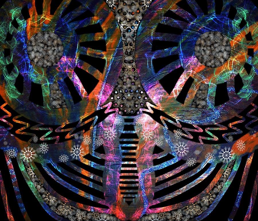 Out of Madness Digital 4 Mixed Media by Joan Stratton