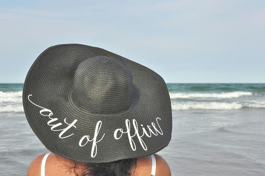 Hat Photograph - Out Of Office by Jamart Photography