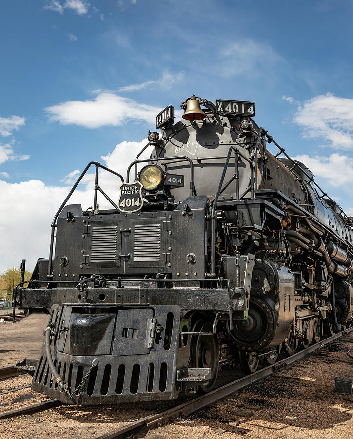 Out Of The Blue - Big Boy 4014 Photograph by Elaine Haberland - Pixels