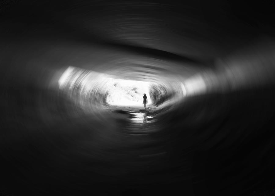 Shadow Photograph - Out Of The Darkness by Leah Guo Shadow Photograph - Out Of The Darkness by Leah Guo