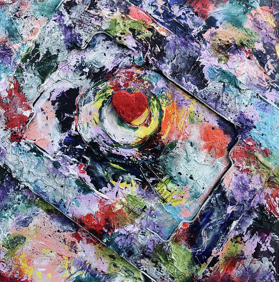 Heart Mixed Media - Out of the Heart Flows the issues of Life by Dayna Lopez Heart Mixed Media - Out of the Heart Flows the issues of Life by Dayna Lopez