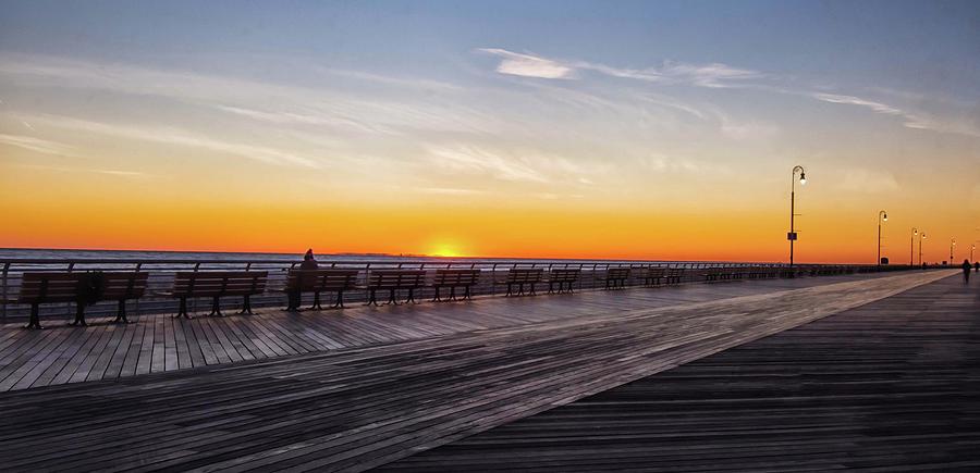 Out On The Boardwalk Photograph By Adam Mordetsky