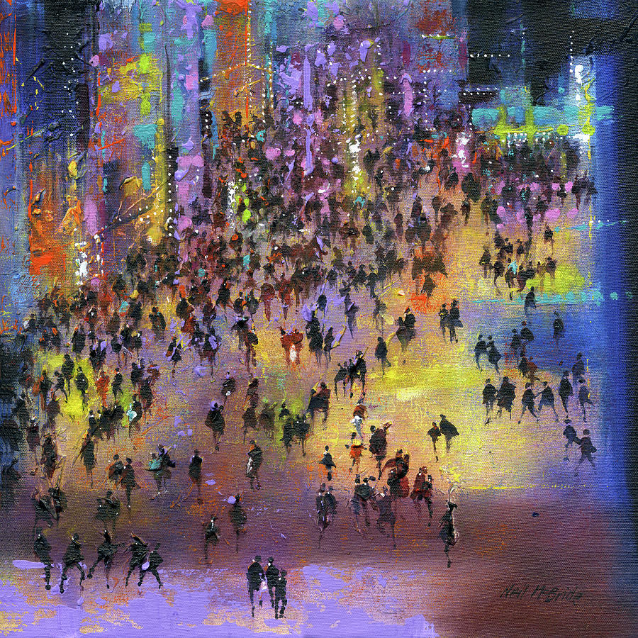 Out on the Town Painting by Neil McBride