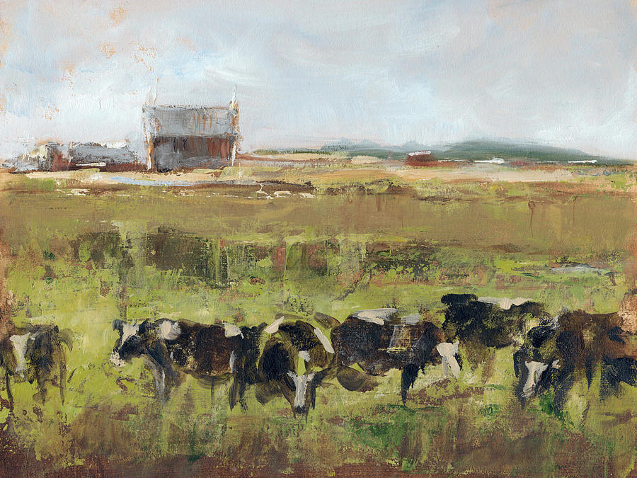 Landscape Painting - Out To Pasture I by Ethan Harper