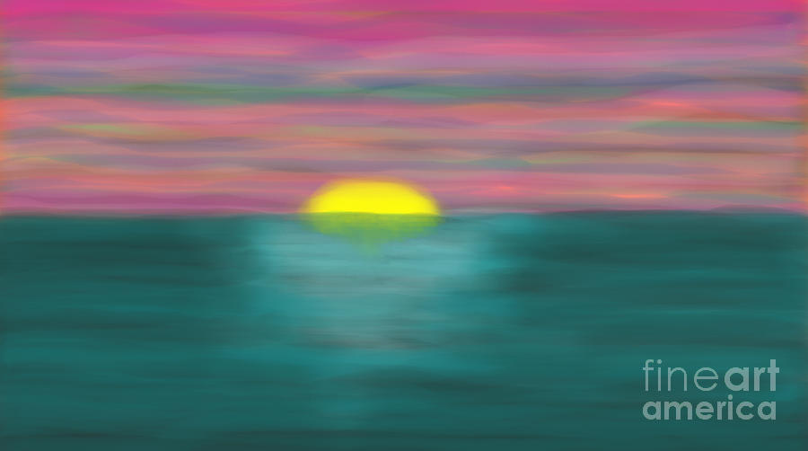 Out To Sea Digital Art