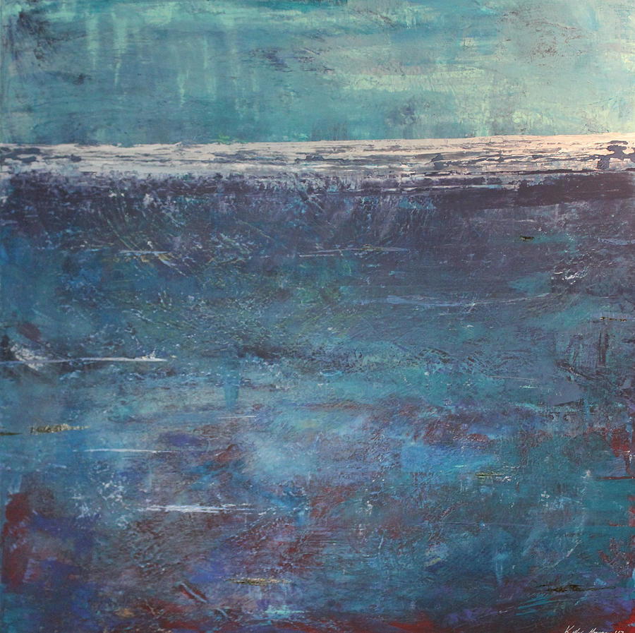 Out To Sea Perseverance Painting by Kelly Gowan Out To Sea Perseverance Painting by Kelly Gowan