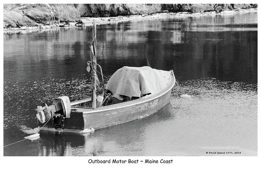 Outboard Motor Boat Photograph by David Speace