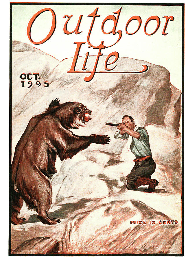 Outdoor Life Magazine Cover October 1905 Painting by Outdoor Life ...