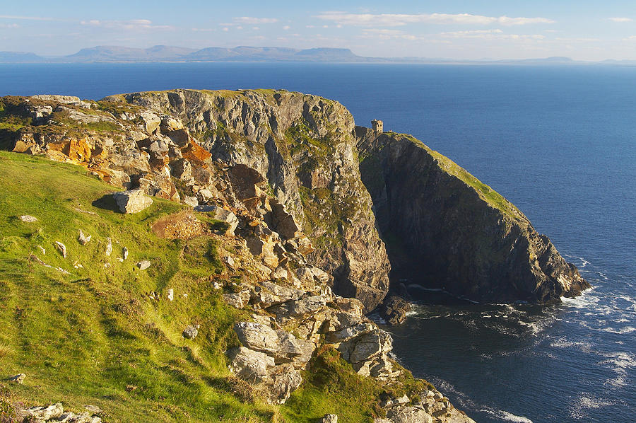 Outdoor Photo, Slieve League, Donegal Bay, County Donegal, Ireland, Europe Photograph by Brigitte Merz
