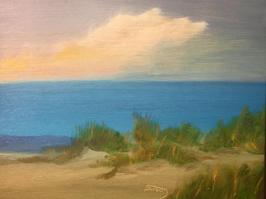 Outer Banks Pea Island Painting by David Bartsch