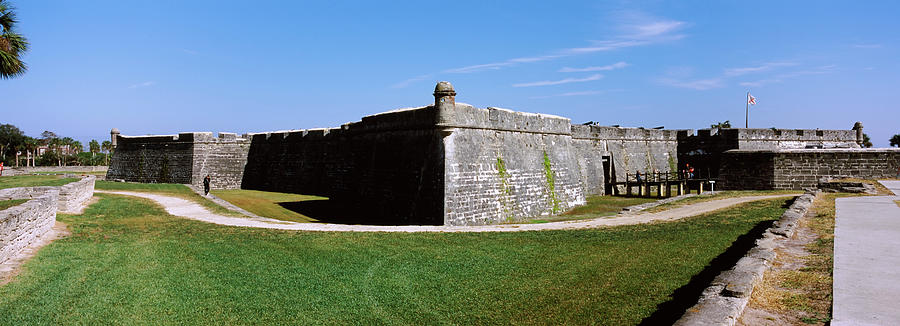 Architecture Photograph - Outer Wall Of A Fort, Castillo De San by Panoramic Images