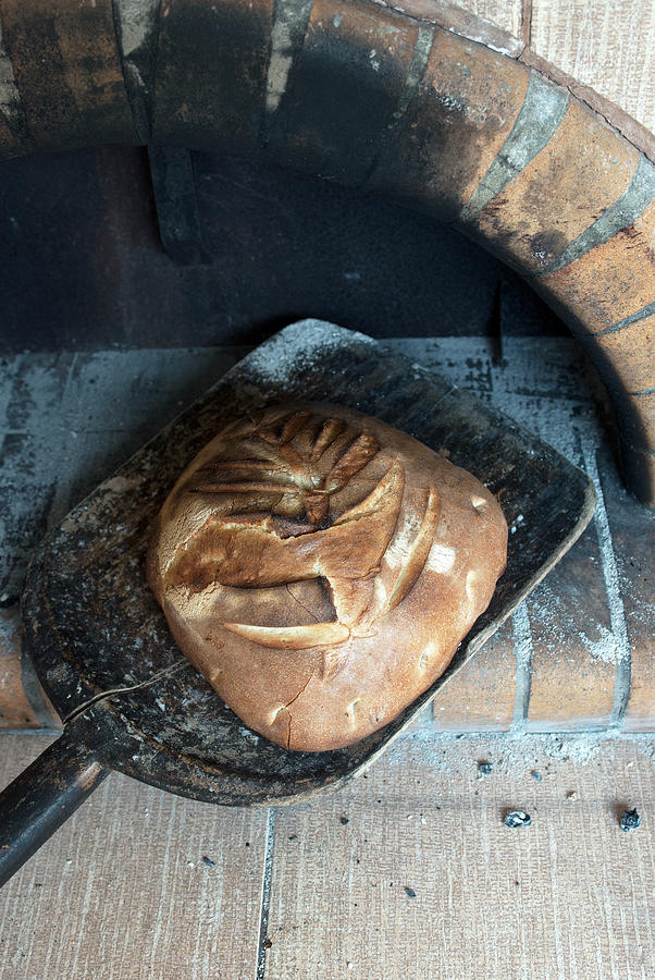 Oven Baked Bread Photograph by Spyros Bourboulis