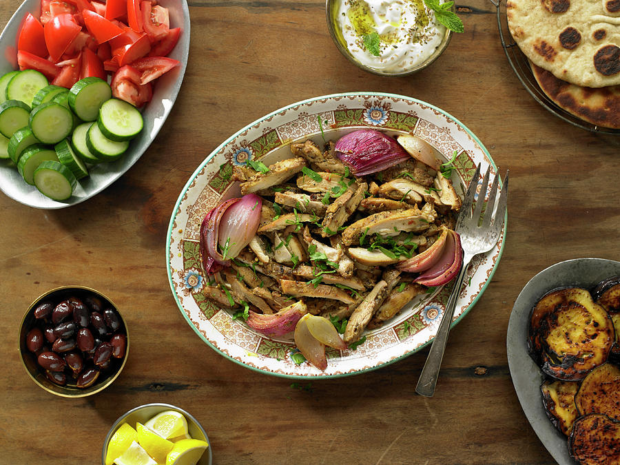 Oven-roasted Chicken Shawarma Photograph by Michael Kraus - Fine Art ...