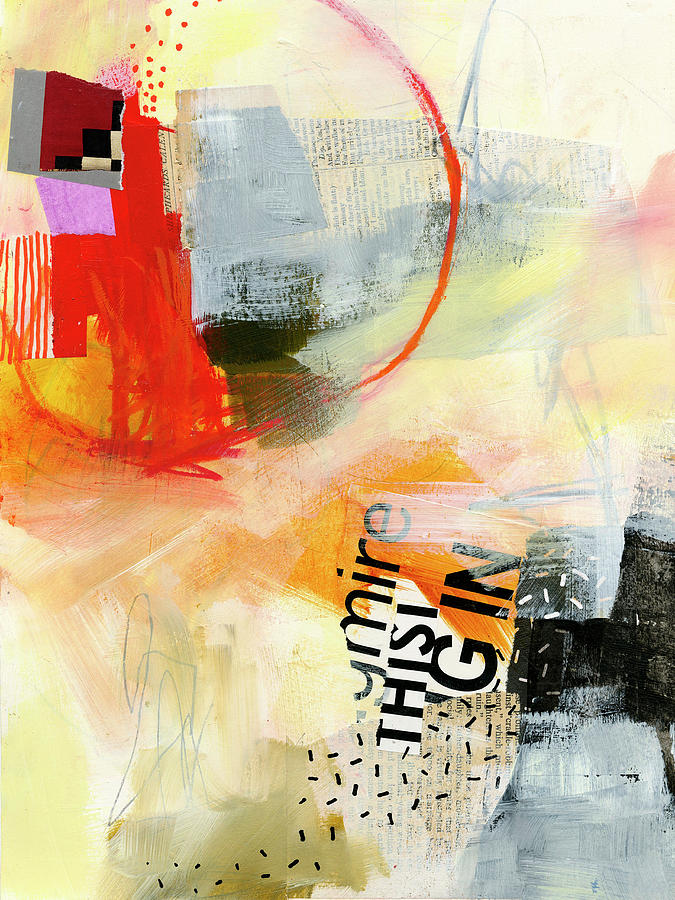 Pattern Painting - Summers Edge #6 by Jane Davies Pattern Painting - Summers Edge #6 by Jane Davies
