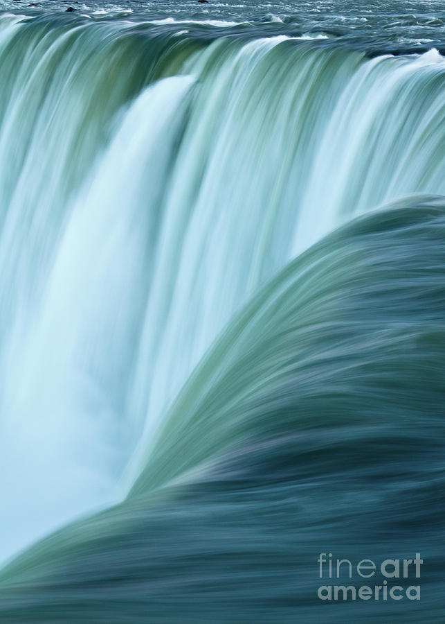 Over The Edge, Niagara Falls Waterfall Photograph by Silkenphotography