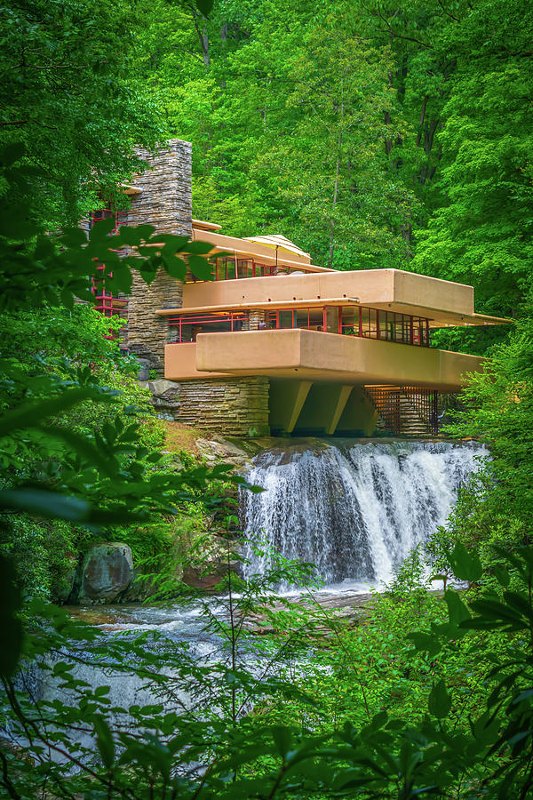 Over the Falls Photograph by Aaron Geraud