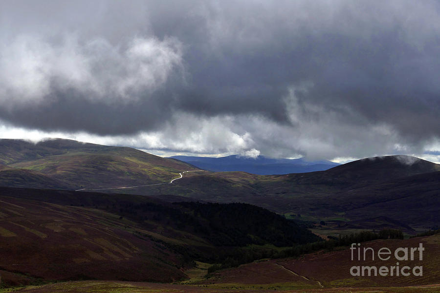 Over the Grampian Hills Photograph by Phil Banks