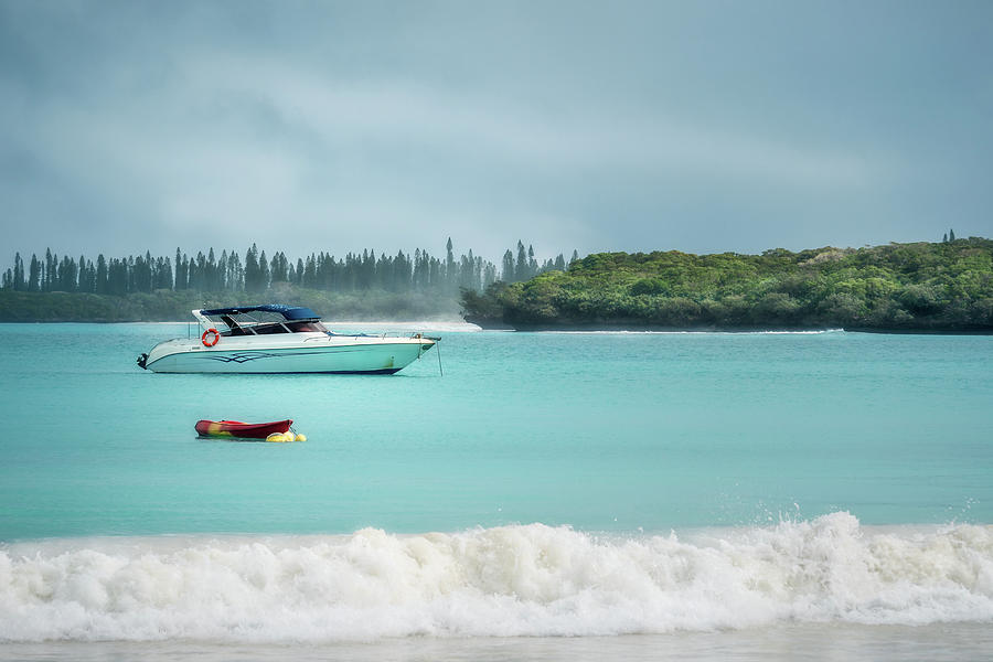 Overcast morning at Kuto Bay on Isle of Pines by Daniela Constantinescu Overcast morning at Kuto Bay on Isle of Pines by Daniela Constantinescu