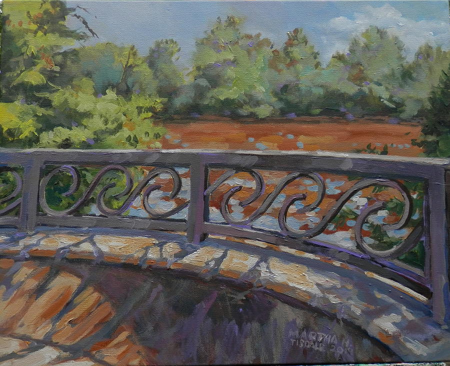 Overlook at Gateway Park Painting by Martha Tisdale