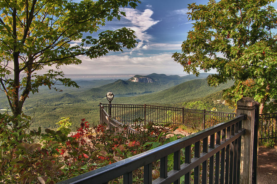 Caesars Head Overlook Greenville County SC Photograph by Rich Nicoloff