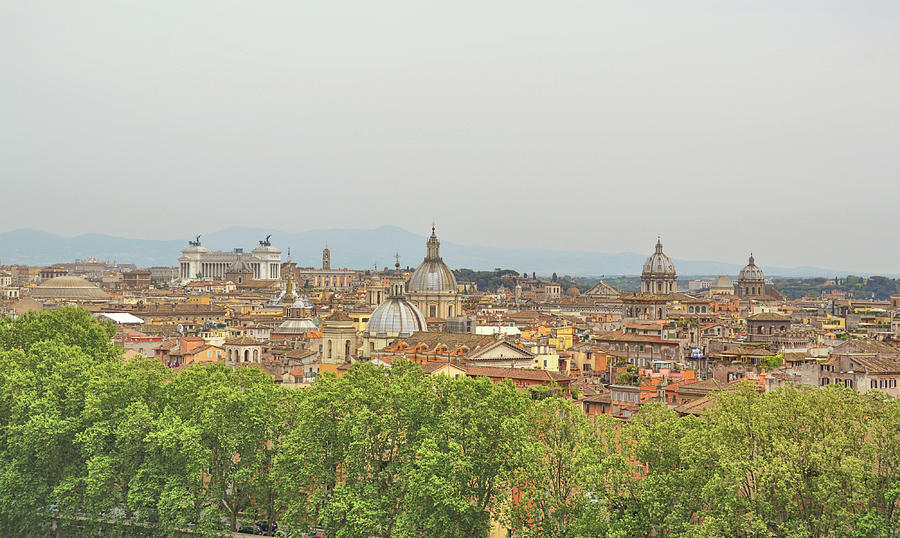 Castle Photograph - Overlooking Rome by JAMART Photography