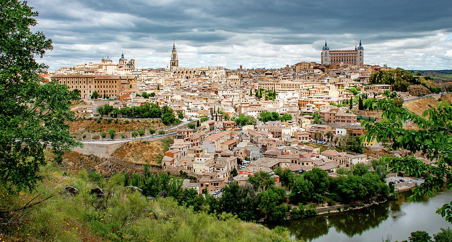 Overlooking Toledo Photograph by Marcy Wielfaert