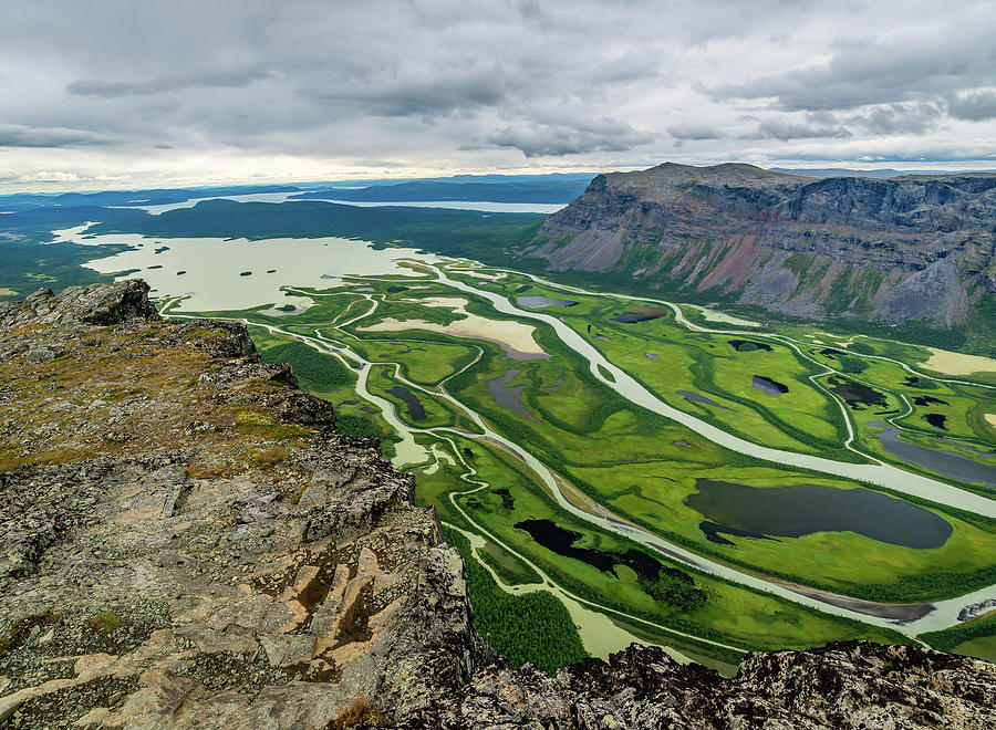 Overview Of Rapadalen In Sarek Sweden Photograph By Fabian Skog