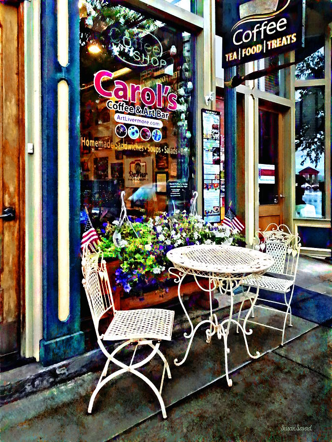 Owego NY - Coffee Shop Photograph by Susan Savad