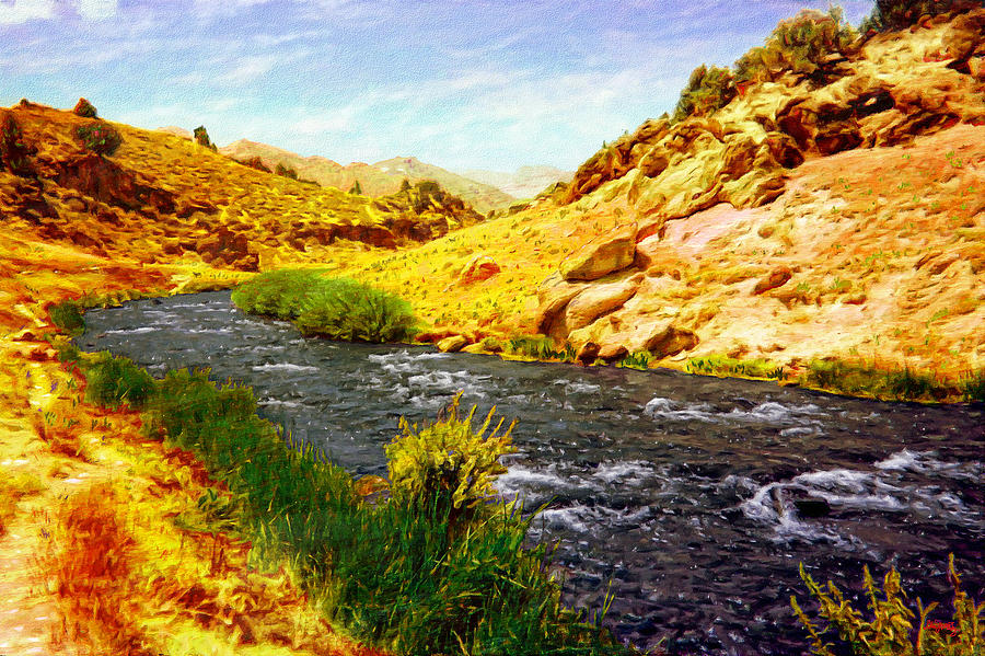 Mountain Photograph - Owens River Valley by Glenn McCarthy Art and Photography