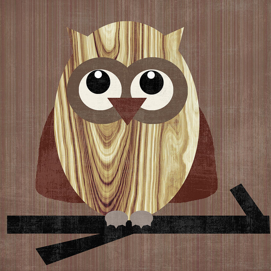 Owl Mixed Media - Owl 2 by Erin Clark