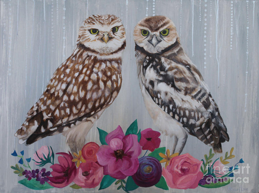 Owl Always Love You Painting by Ashley Lane