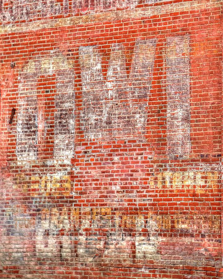 Owl Ghost Sign Photograph by Jerry Sodorff