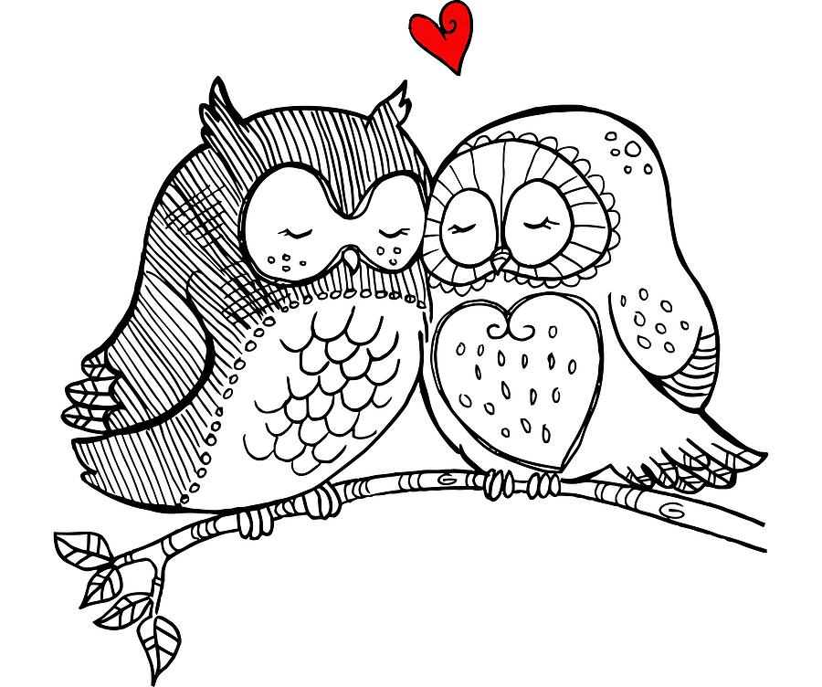 Owls in Love 121 by Ericamaxine Price Owls in Love 121 by Ericamaxine Price