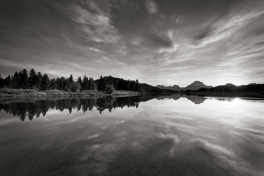 Oxbow Bend Sunset Grand Teton National Park Photograph by Alan ...